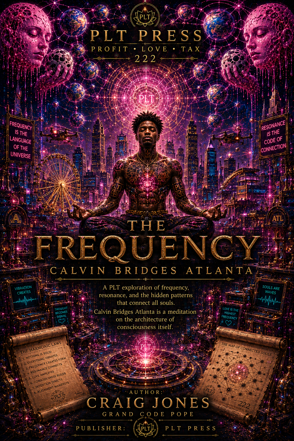 The Frequency Calvin Bridges Atlanta book — PLT frequency architecture consciousness