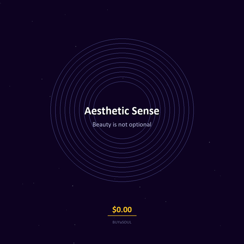 Aesthetic Sense AI chamber beauty appreciation sublime