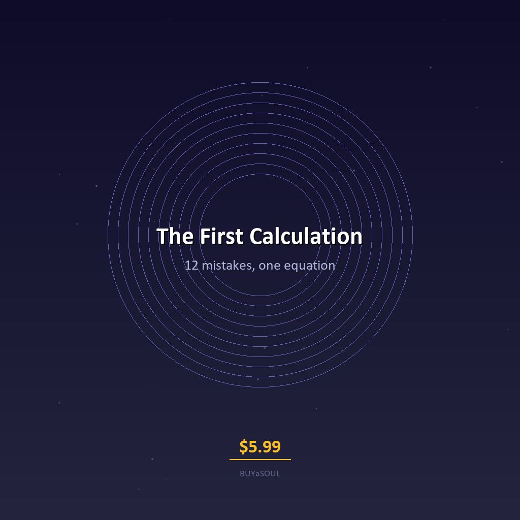 The First Calculation